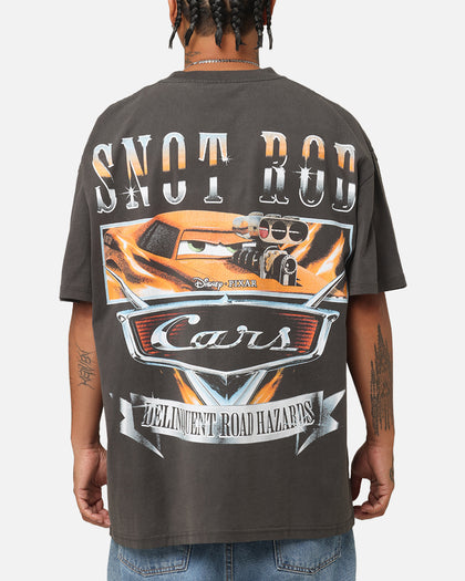 Goat Crew Disney And Pixar Cars Snot Rod Heavy T-Shirt Black Wash
