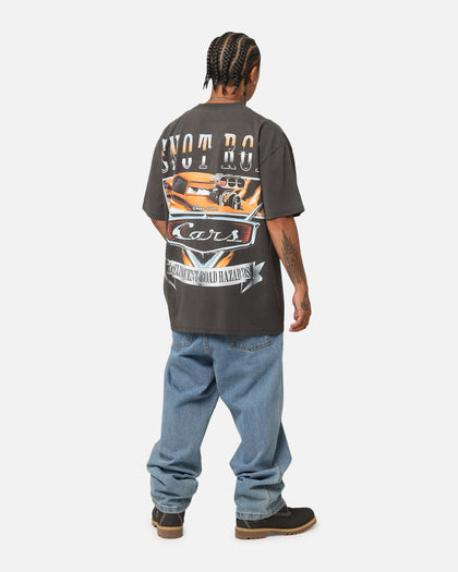 Goat Crew Disney And Pixar Cars Snot Rod Heavy T-Shirt Black Wash