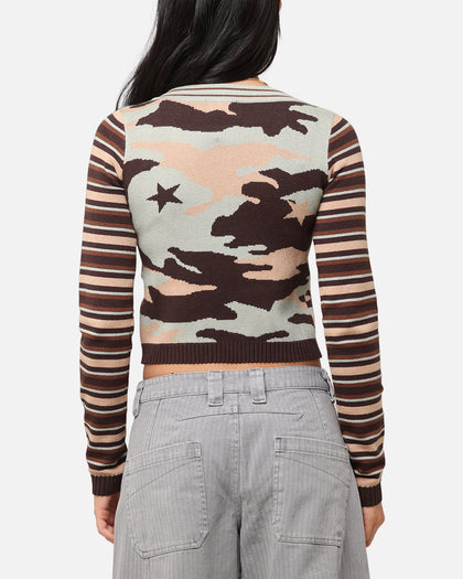 XXIII Women's Florence Knit Jumper Camo