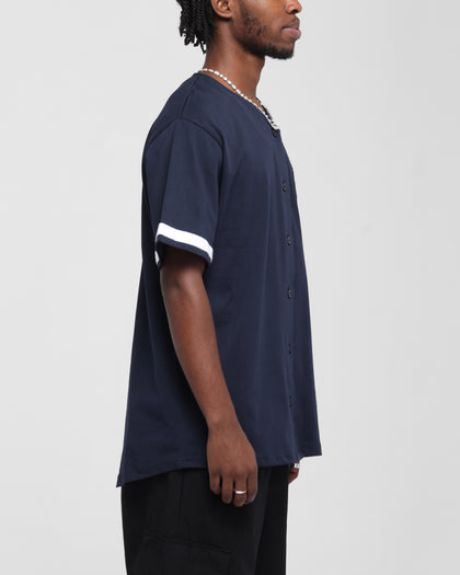 Carre C-Star Baseball Jersey Navy