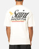 Saint Morta Adrenaline Mock Neck T-Shirt Off White