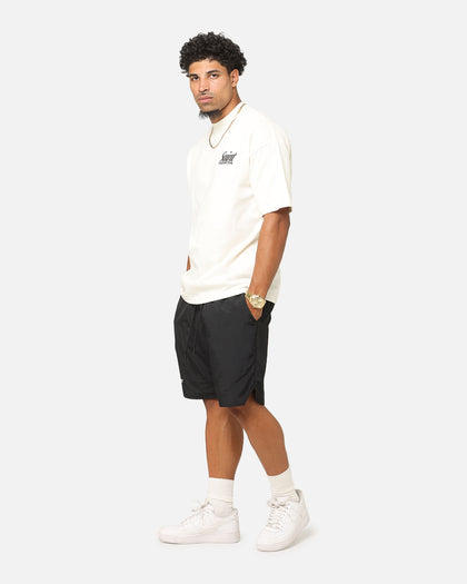 Saint Morta Adrenaline Mock Neck T-Shirt Off White