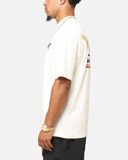 Saint Morta Adrenaline Mock Neck T-Shirt Off White