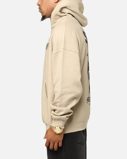 Saint Morta Heavens Boxy Hoodie Stone