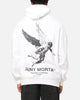 Saint Morta Nothing Is Forever Boxy Hoodie White/Black