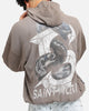 Saint Morta Venom Boxy Hoodie Sunfade Brown