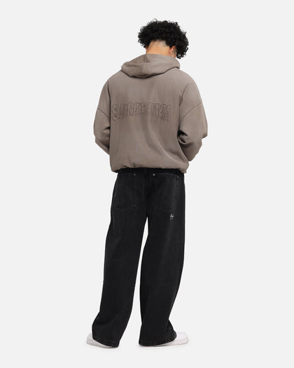 Saint Morta Manticore Boxy Hoodie Sunfade Brown