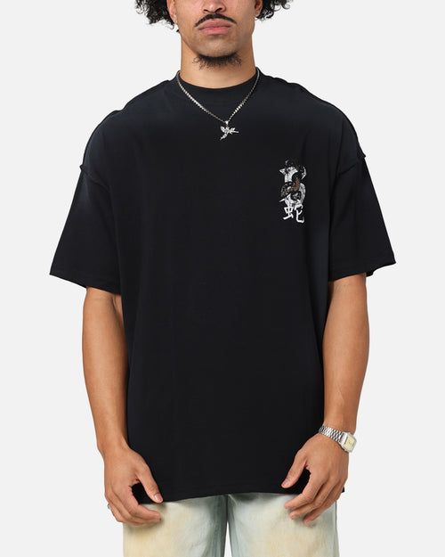 Saint Morta Venom Boxy T-Shirt Sunfade Black