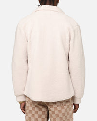 XXIII Shearling Fur Jacket Cream