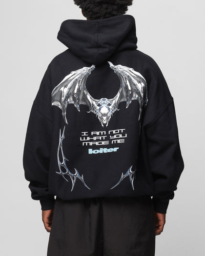Loiter Chrome Deceiver Hoodie Black