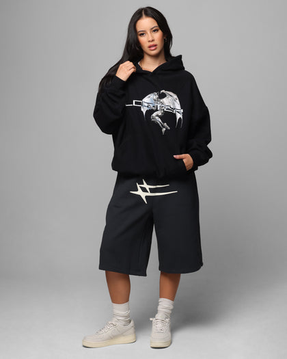 Loiter Chrome Deceiver Hoodie Black