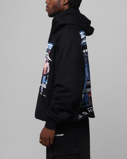 Loiter Speed Vintage Hoodie Black