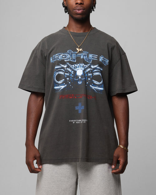 Loiter Void Vintage T-Shirt Black Wash