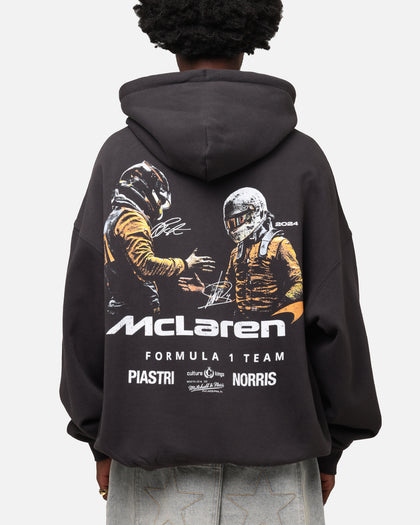 Mitchell & Ness X Mclaren Teammates Hoodie Faded Black
