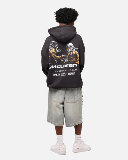 Mitchell & Ness X Mclaren Teammates Hoodie Faded Black
