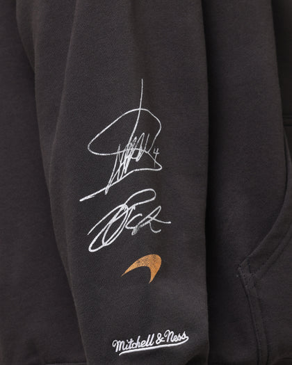 Mitchell & Ness X Mclaren Teammates Hoodie Faded Black
