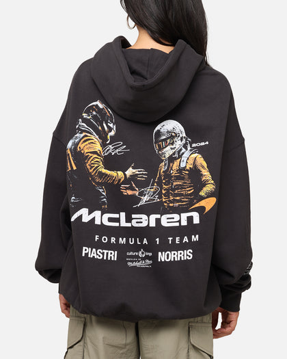 Mitchell & Ness X Mclaren Teammates Hoodie Faded Black