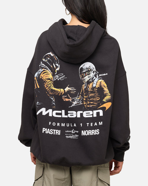 Mitchell & Ness X Mclaren Teammates Hoodie Faded Black