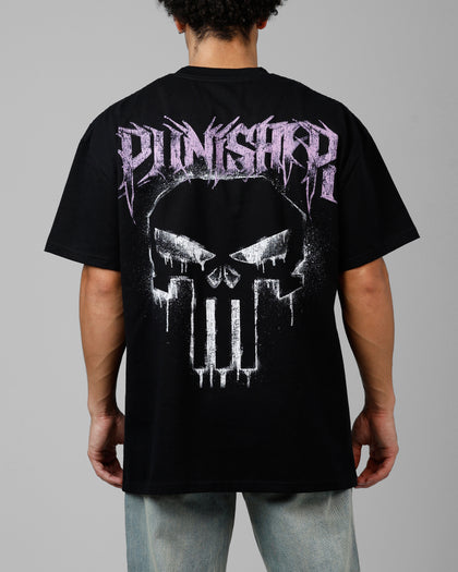 Loiter Marvel The Punisher Heavyweight T-Shirt Black