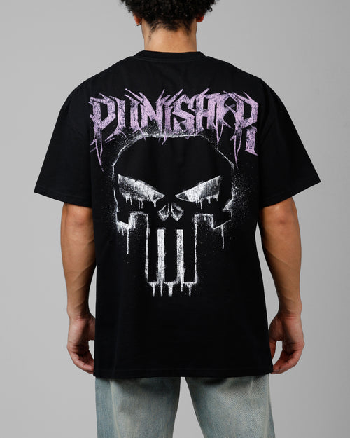 Loiter Marvel The Punisher Heavyweight T-Shirt Black