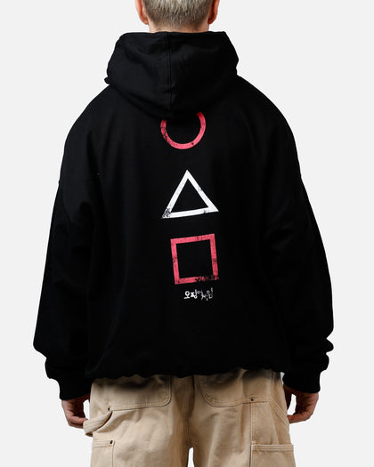 Goat Crew X Squid Game Young-Hee Eyes Premium Hoodie Black