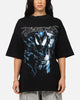 Loiter Marvel Spider-Man Symbiote Mock Neck T-Shirt Black