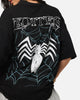 Loiter Marvel Spider-Man Symbiote Mock Neck T-Shirt Black