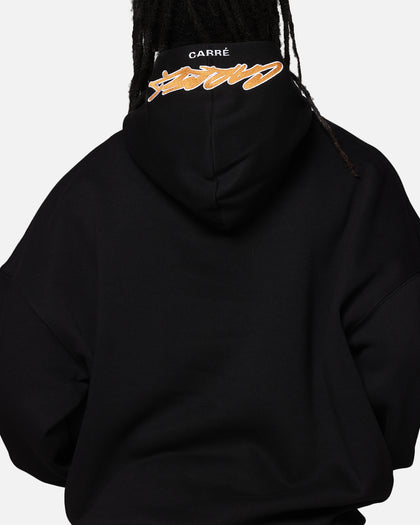 Carre Graffiti Logo Hoodie Black