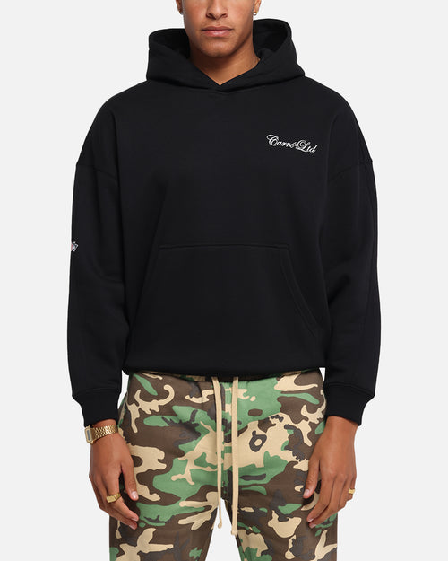 Carre Rosebud Oversized Hoodie Black