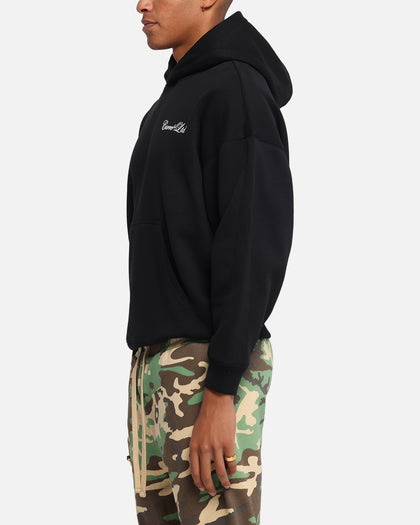 Carre Rosebud Oversized Hoodie Black