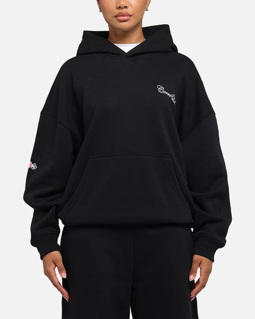 Carre Rosebud Oversized Hoodie Black