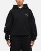 Carre Rosebud Oversized Hoodie Black