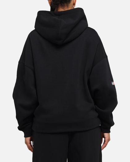 Carre Rosebud Oversized Hoodie Black