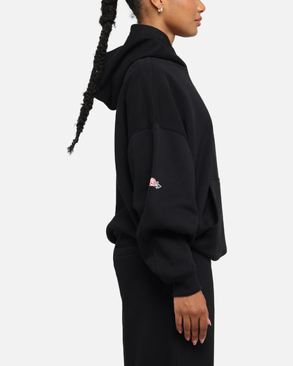 Carre Rosebud Oversized Hoodie Black
