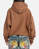 Carre Weatherwear Hoodie Brown
