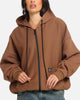 Carre Weatherwear Hoodie Brown