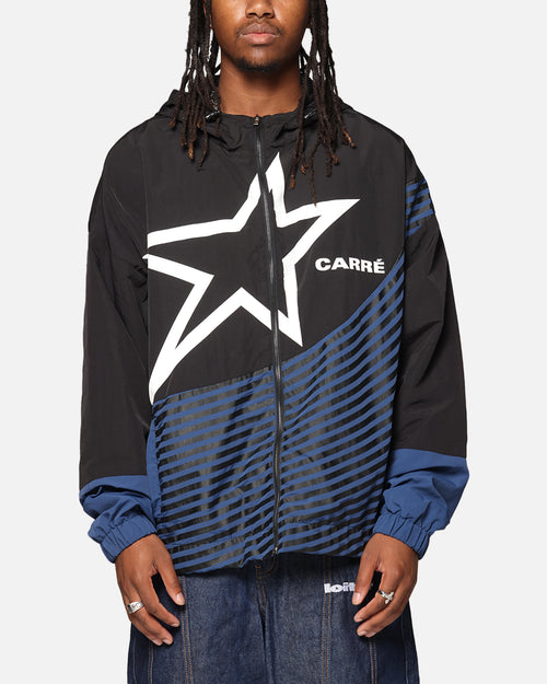 Carre Star Shooter Windbreaker Jacket Black/Blue