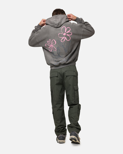 Carre Hand Picked Hoodie Washed Charcoal