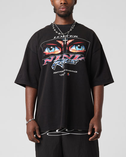 Loiter Ninja Vintage T-Shirt Vintage Black