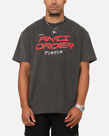 The Anti Order Tori Boxy T-Shirt Black Wash