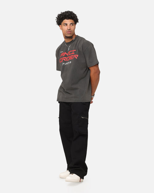 The Anti Order Tori Boxy T-Shirt Black Wash