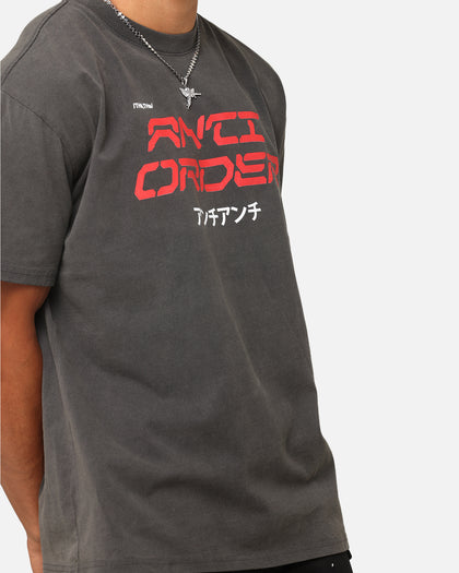 The Anti Order Tori Boxy T-Shirt Black Wash