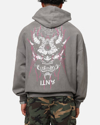 The Anti Order Agma Boxy Hoodie Washed Charcoal