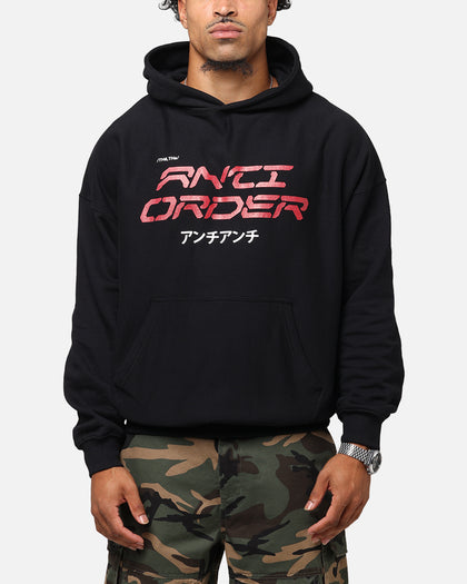 The Anti Order Tori Boxy Hoodie Black/Red