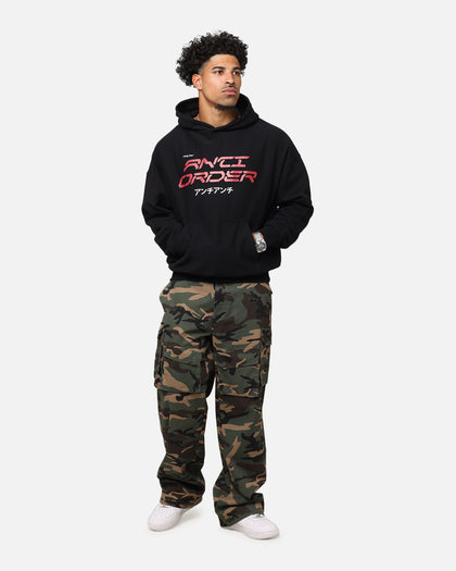 The Anti Order Tori Boxy Hoodie Black/Red