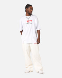 Ed Hardy Panther Ray T-Shirt White