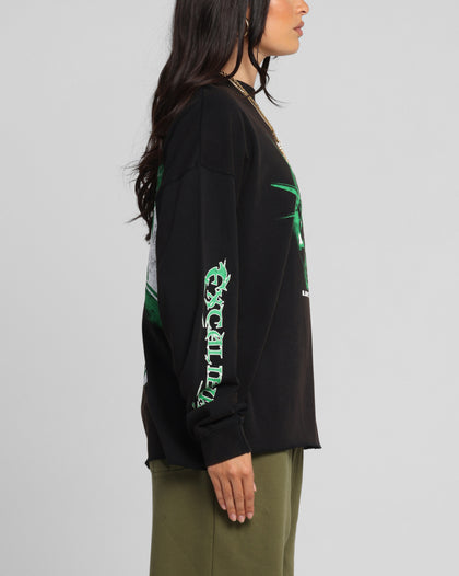 Loiter Liberty Long Sleeve T-Shirt Vintage Black