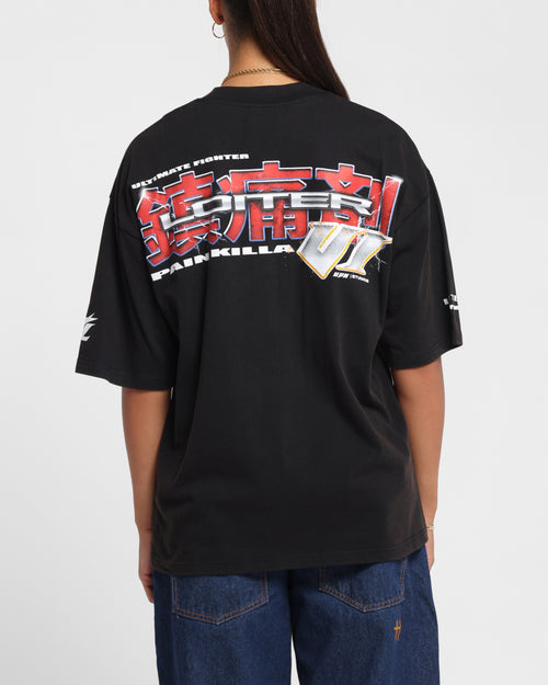 Loiter Fighter Vintage T-Shirt Vintage Black