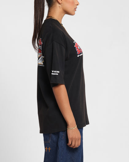 Loiter Fighter Vintage T-Shirt Vintage Black