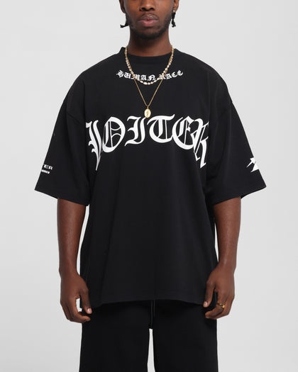 Loiter Biker Vintage T-Shirt Vintage Black